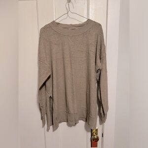 Oversized aerie lounge top